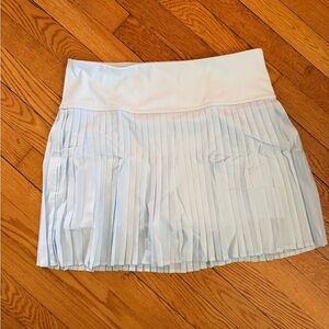 Fabletics Pleated Tennis Skirt in Light Blue